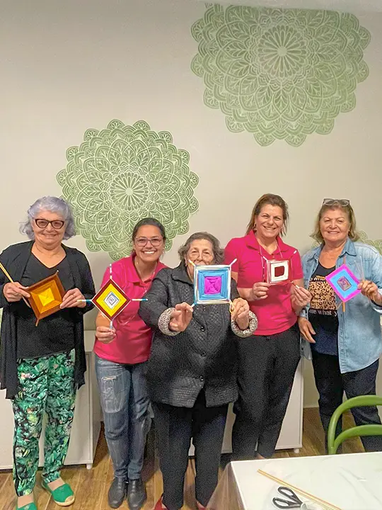 Expressão, conexão e bem-estar